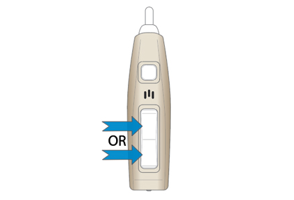 ReFocus device-tap either switch